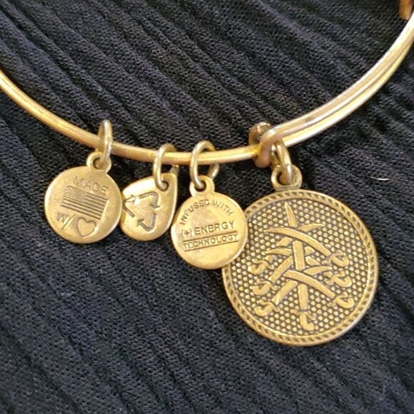 ALEX & Ani positive Energy Bracelet/Gold - Picture 2 of 3